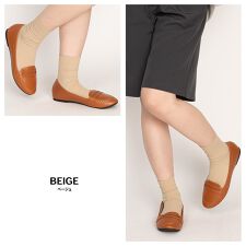 ミドル丈 リブソックス