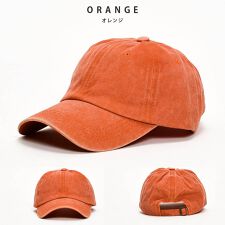 ヴィンテージライク ウォッシュ加工 コットン BBキャップ
