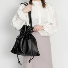 巾着型 トートバッグ