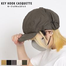 シュベック(SVEC)のコットン キーフック キャスケット