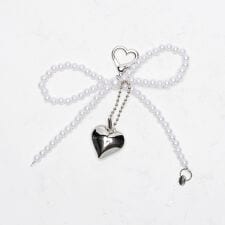 シュベック(SVEC)のビーズ リボンチャーム / キーホルダー