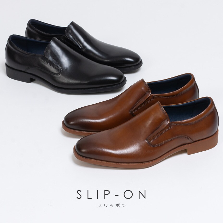 プレーントゥ スリッポン ドレスシューズ | ルシウス(LUCIUS) | マルイ