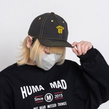 07 刺繍 ウォッシュ加工 リップストップアンパイヤキャップ