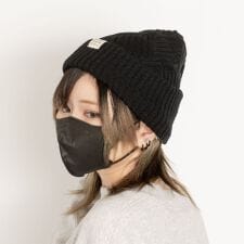 ポルカポルカ(polka polka)のリサイクルポリ リバーシブル ニットキャップ