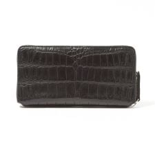 クリード(Creed)のcrocodile ラウンドロングウォレット