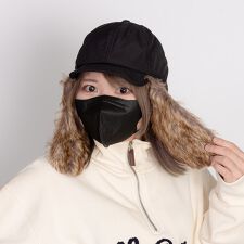 シュベック(SVEC)の3WAY ドッグイヤーフラップ フライト アンパイアキャップ