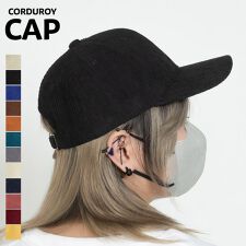 コーデュロイ キャップ