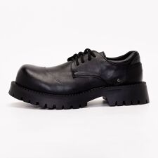 厚底 ダービーシューズ