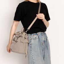 フリル ドロスト ショルダーバッグ 2WAY