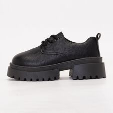 3ホール オックスフォードシューズ / 厚底