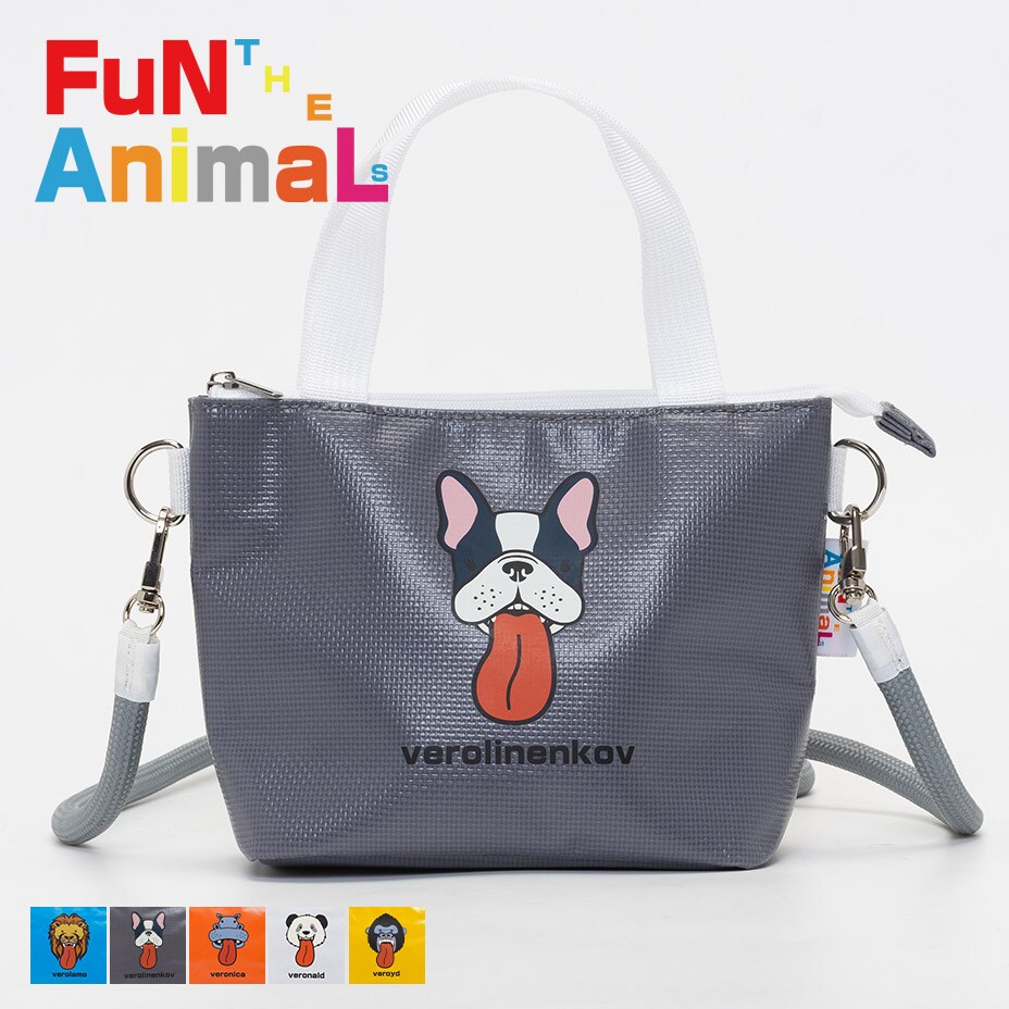 [�}���C]FuN THE AnimaLs / FTA-ParK 2WAY MINI SOULDER/�V���x�b�N�iSVEC�j �O���[