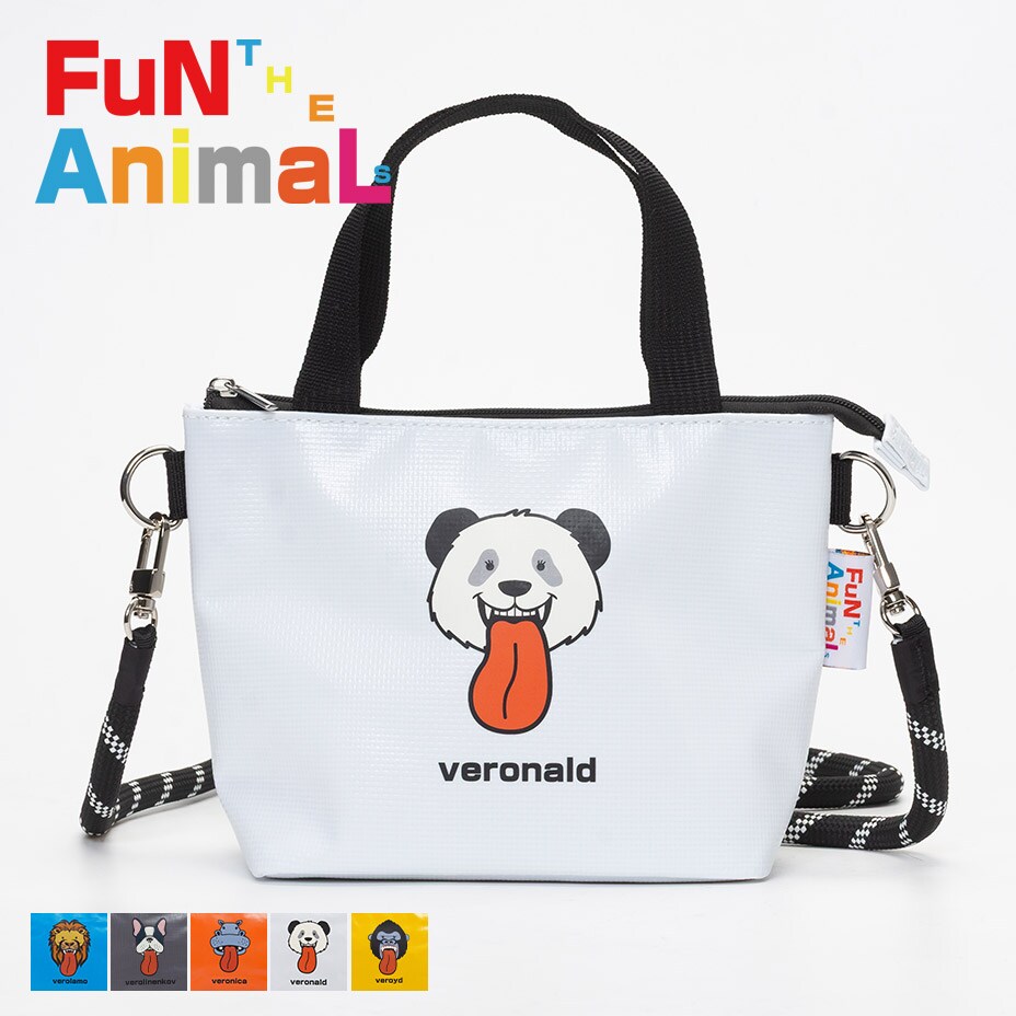 [�}���C]FuN THE AnimaLs / FTA-ParK 2WAY MINI SOULDER/�V���x�b�N�iSVEC�j �z���C�g