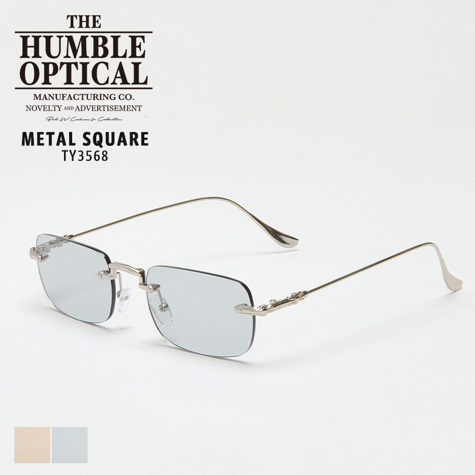 [�}���C]METAL SQUARE / �T���O���X/�U �n���u�� �I�v�e�B�J���iTHE HUMBLE OPTICAL �j �V���o�[