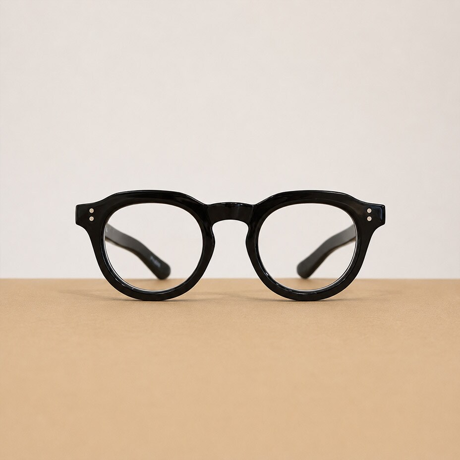 [�}���C]READING GLASS / +1.0 + 1.5 +2.0 / �X�N�G�A��/�U �n���u�� �I�v�e�B�J���iTHE HUMBLE OPTICAL �j BLACK/CLEAR