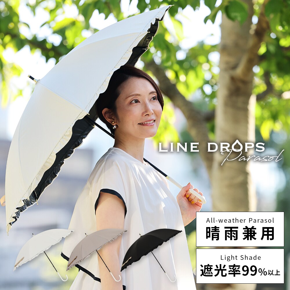大人気新作 新品アクアスキュータム一級遮光傘 晴雨兼用 長傘 雨傘 プチパラ 小物