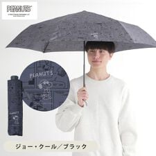 スヌーピー(折りたたみ傘/手開き式/大きいサイズ/メンズ/レディース/ユニセックス/ジョー・クール)