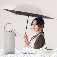 LINEDROPS(折りたたみ傘/晴雨兼用/UV&遮光率99.9％以上/遮熱/韓国/キルティング)