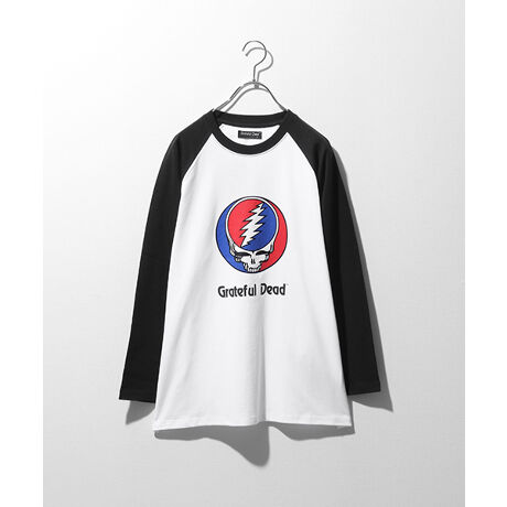 GRATEFUL DEAD 古着風ラグラン7分袖バンドTシャツ | ジップファイブ 