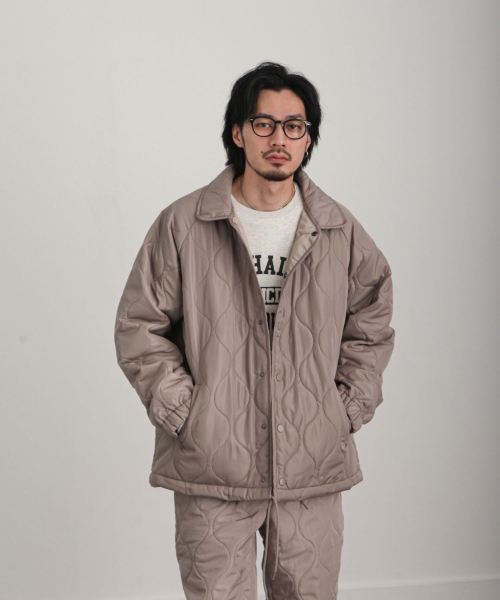 QUILTING COACH JACKET | ジップファイブ(ZIP FIVE) | ファッション