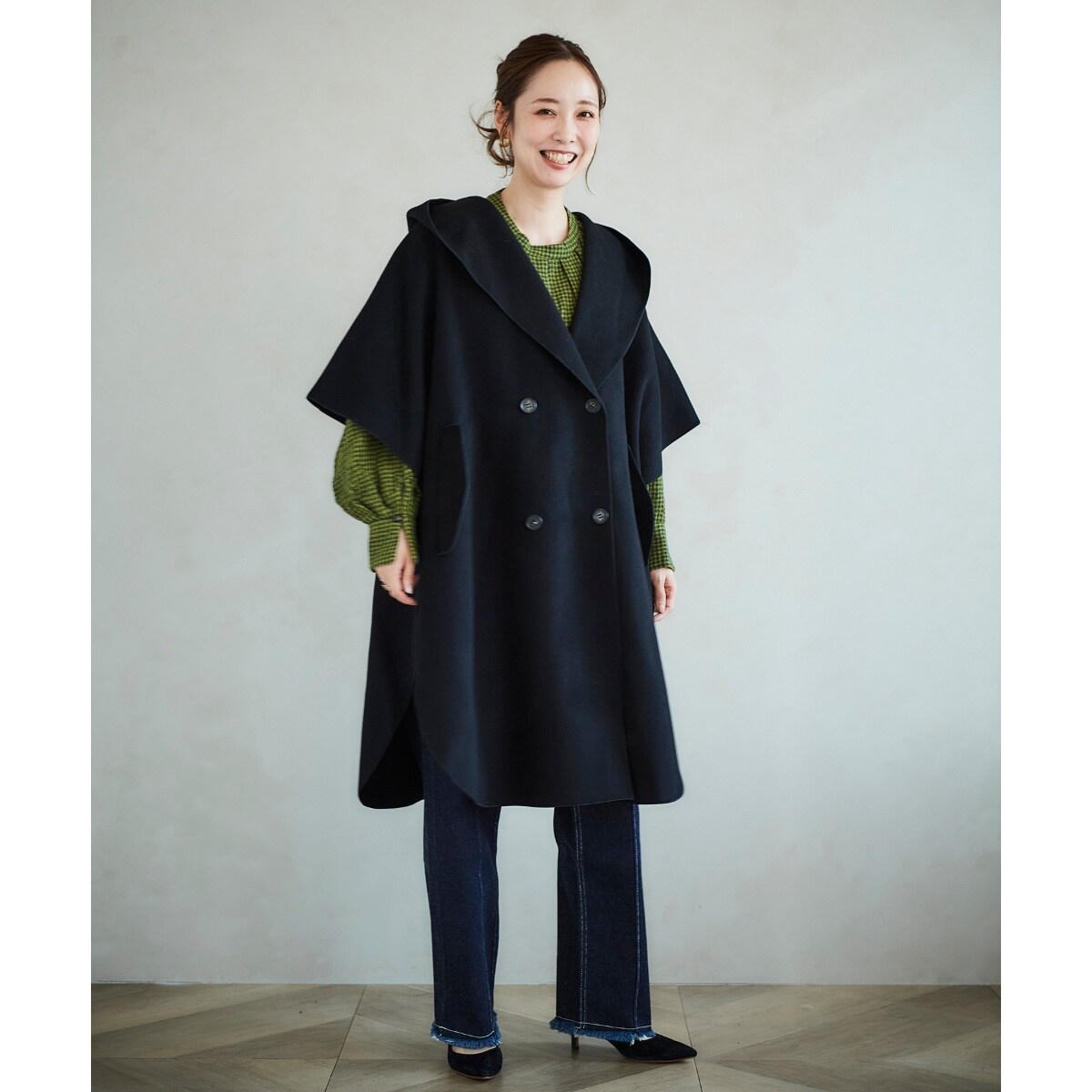 vaneum クロークフーディポンチョコート | ルクールブラン(le.coeur