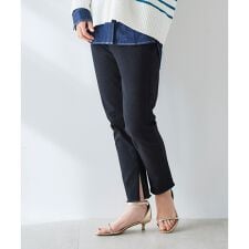 2WAYストレッチデニムスリムパンツ