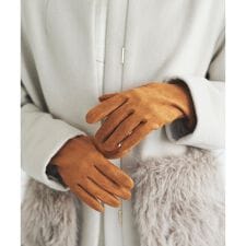ルクールブラン(le.coeur blanc)のストレッチスエードグローブ