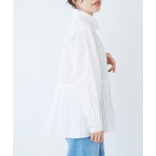 《手洗い可能》MAISON MAVERICK プリーツ2wayシャツ