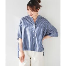 2WAYパールボタンシャツ