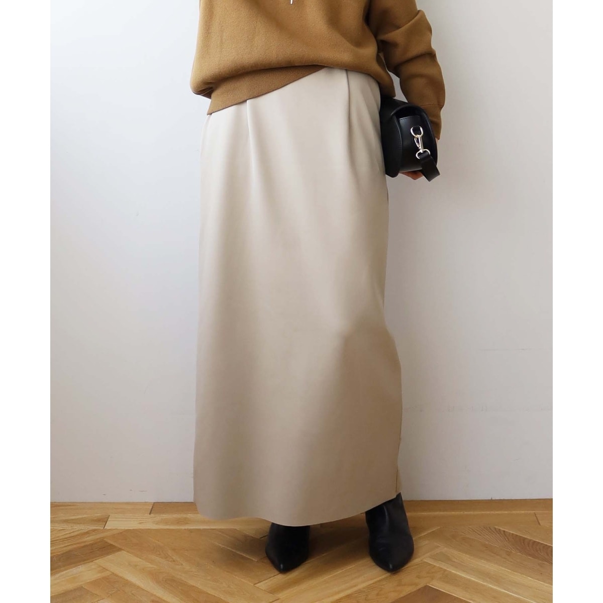 ルクールブラン（le．coeur blanc）/ダンボールニットタイトスカート ダンボールニットタイトスカート | ルクールブラン(le.coeur blanc