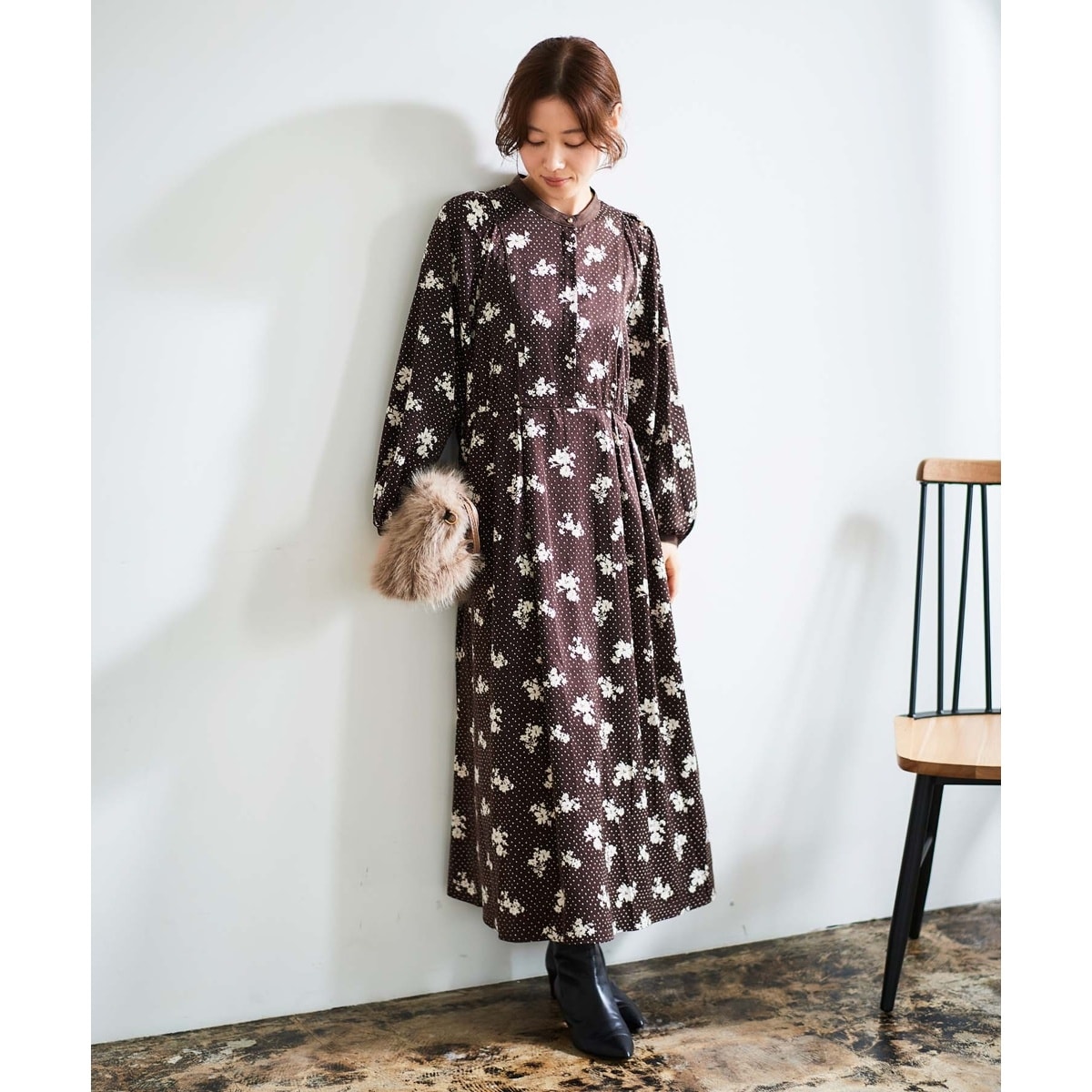 ドレープドット ワンピース | フラボア(FRAPBOIS) | マルイウェブチャネル