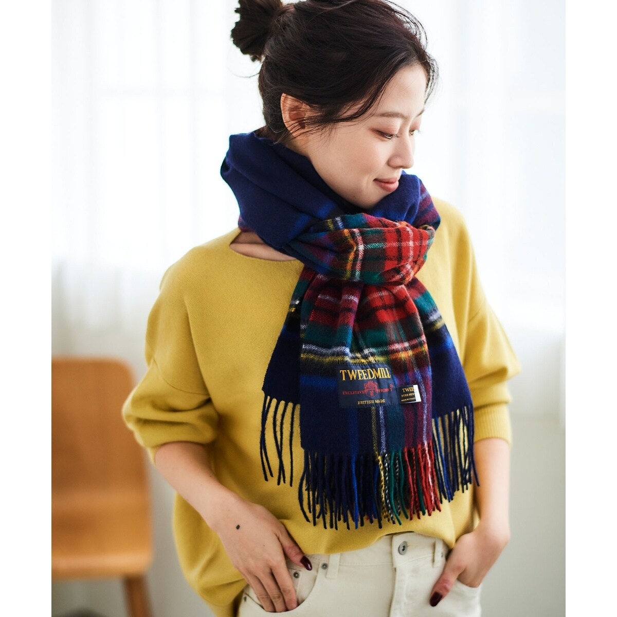 TWEEDMILLストール | ルクールブラン(le.coeur blanc) | マルイウェブ