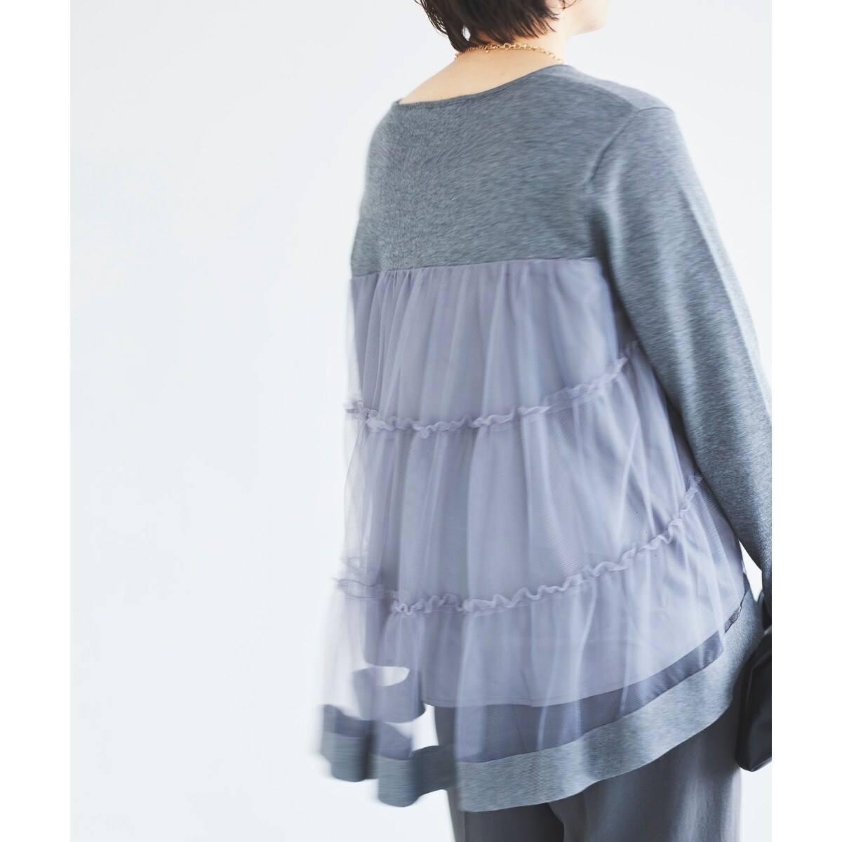 手洗い可能》TORRAZZO DONNA2WAYラビットファートップス