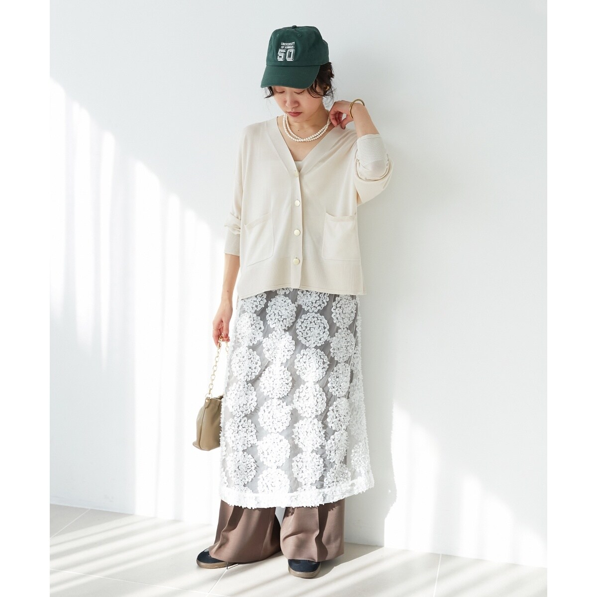 TORRAZZO DONNAエンブロイダリーレーススカート | ルクールブラン(le