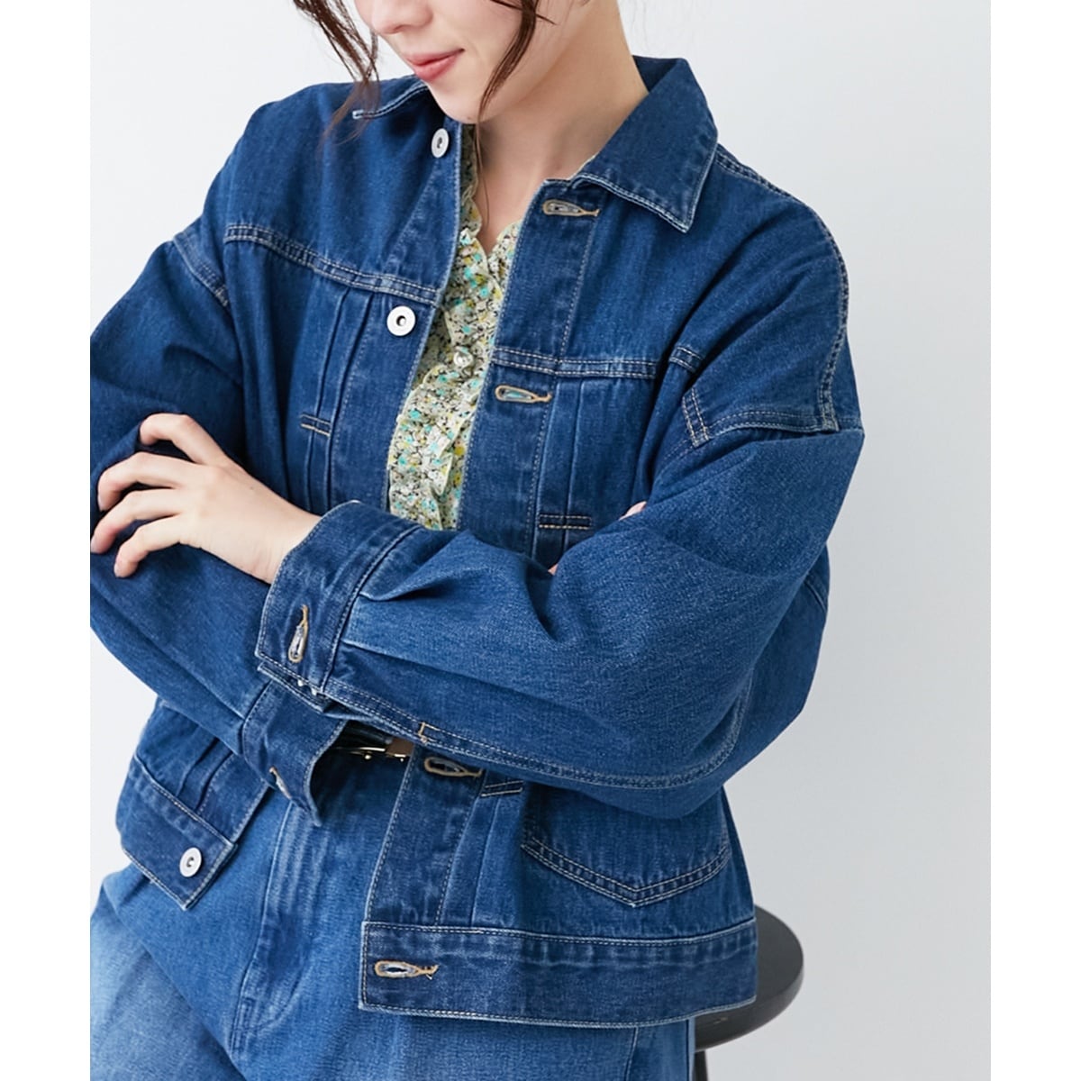 日本全国送料無料商品人気ランキング スタンドカラーデニムジャケット ドレステリア(DRESSTERIOR | ジャケット・アウター