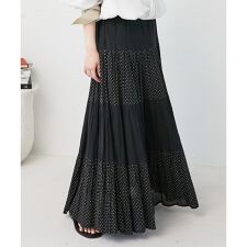《手洗い可能》Fanakaドット切替スカート