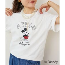 【Disney】Hello/プリントTシャツ