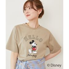 【Disney】Hello/プリントTシャツ