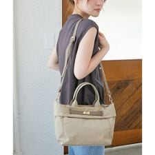 ナイロンベルトデザイン2wayトート