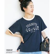 【PEANUTS】リンガーTシャツ