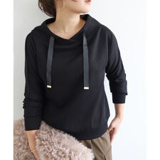 《WEB限定アイテム》パーカーライクデザイントップス