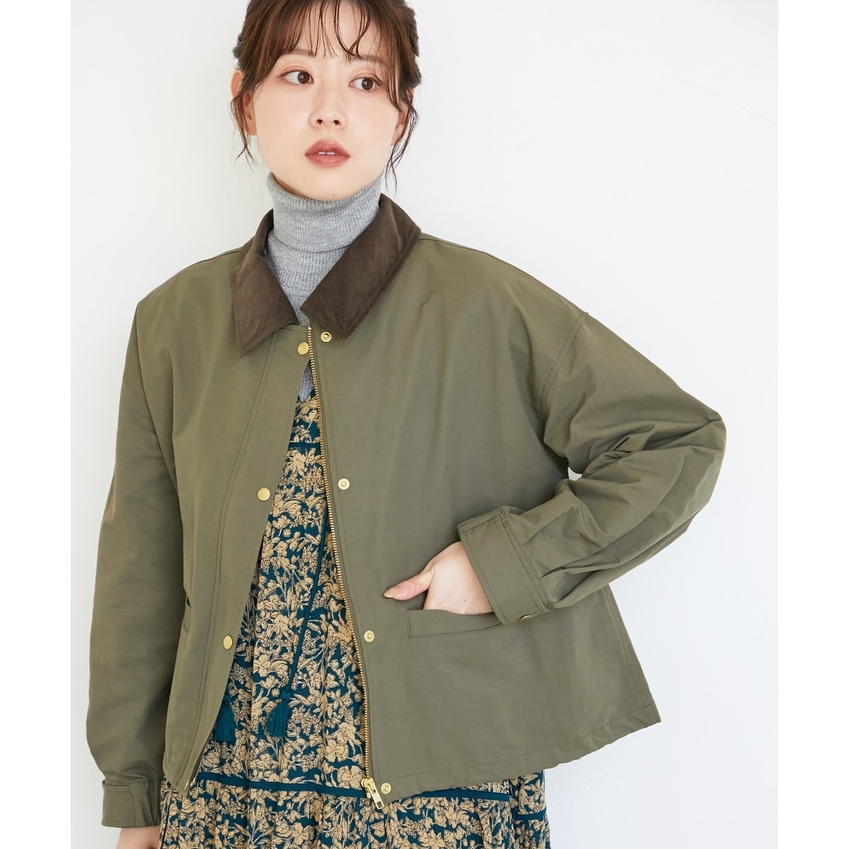 [�}���C]�O���O�����z�F�W���P�b�g/���N�[���u�����ile.coeur blanc�j �J�[�L�O���[��