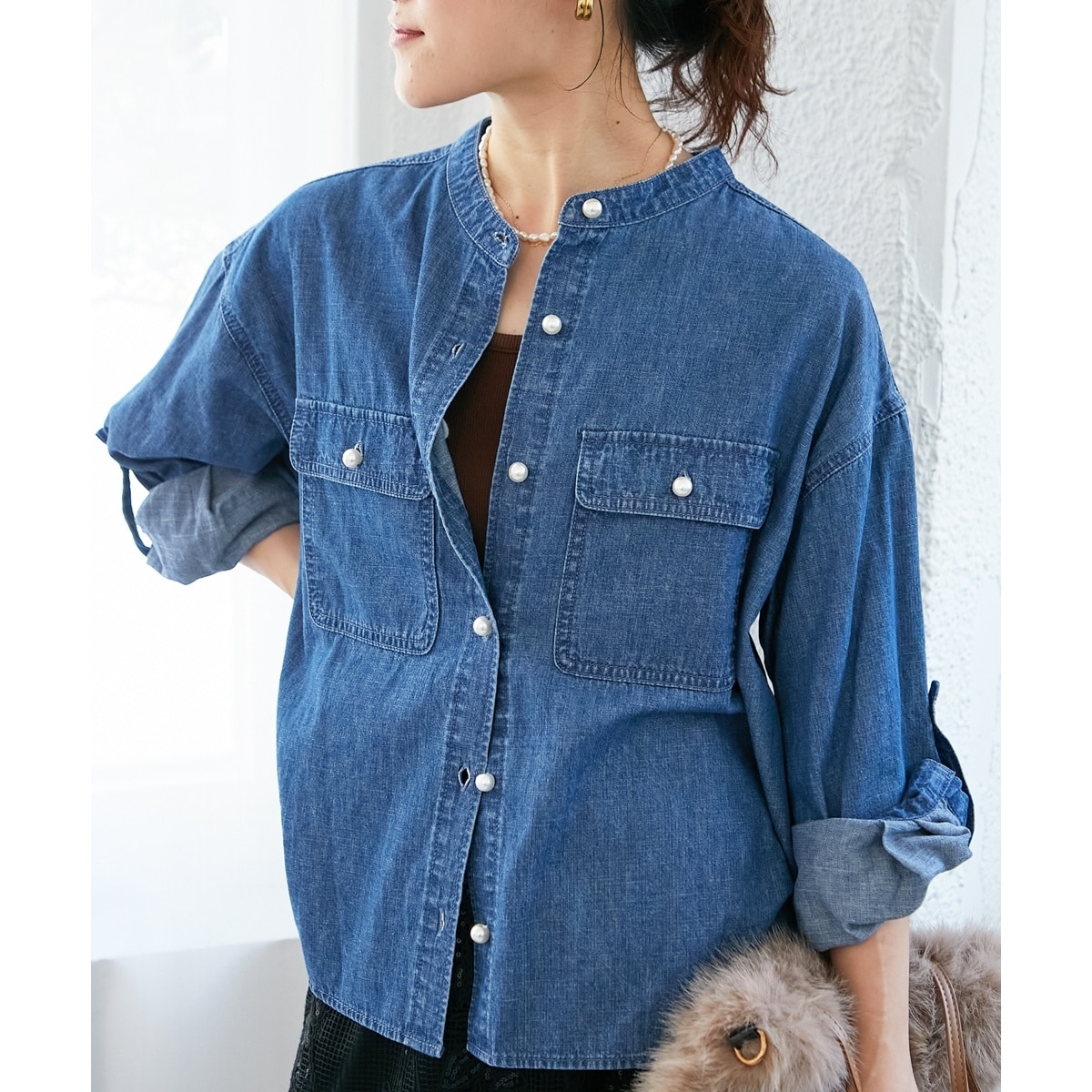 エアーリップルチュニックシャツ≪洗濯機で洗える/吸水速乾≫ SALE／50%OFFエアーリップルチュニックシャツ≪洗濯機で