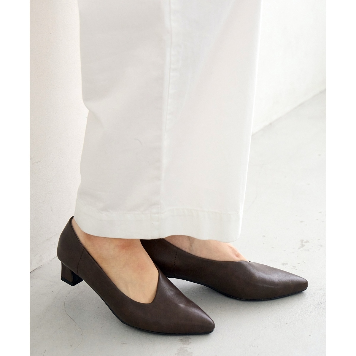 [�}���C]�sWEB����A�C�e���t�A�V�����g���[�J�b�g�p���v�X/���N�[���u�����ile.coeur blanc�j D/�u���E��