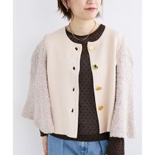 《手洗い可能》TORRAZZO DONNA別注 フレアケープニットカーデ