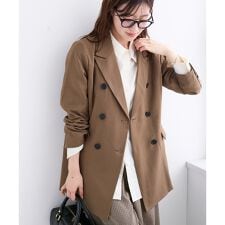 ルクールブラン(le.coeur blanc)の《WEB限定アイテム》ストレッチルーズジャケット