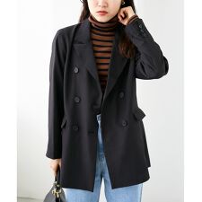 ルクールブラン(le.coeur blanc)の《WEB限定アイテム》ストレッチルーズジャケット