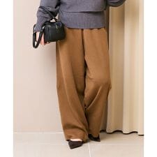 《WEB限定アイテム》スムースニットイージーパンツ