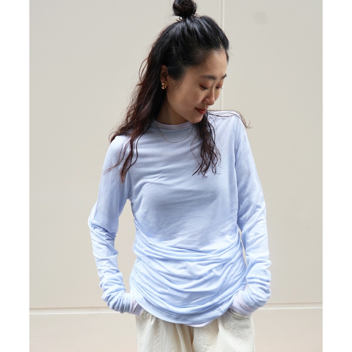 vaneumオーバーサイズフーディ／ルクールブラン（le.coeur blanc