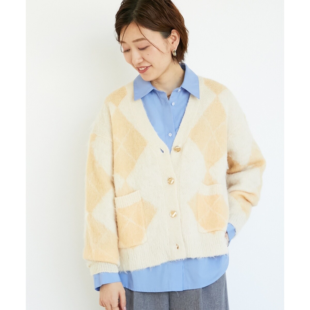 トラッゾドンナ(Torrazzo Donna) レディースカーディガン・ボレロ