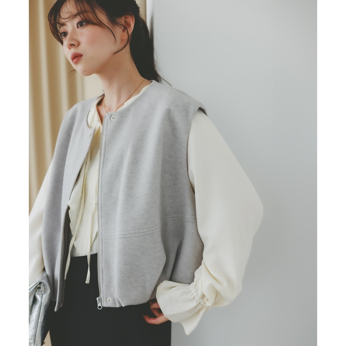 メルトンバルーンベスト | ルクールブラン(le.coeur blanc) | マルイ